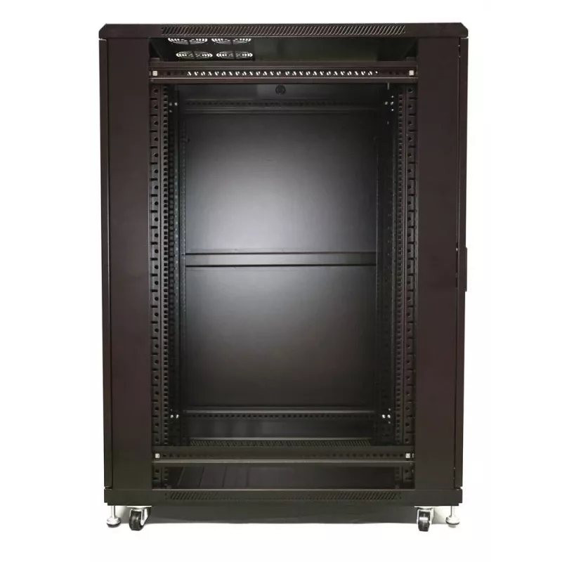 Extralink EX.11366 stovas 27U 600x800 mm laisvai pastatoma spinta Juoda