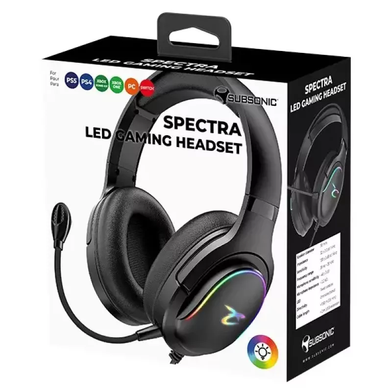 Ausinės Subsonic Spectra laidinės