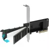 ICY DOCK MB305M4P-B – Išimamas M.2 NVMe SSD adapteris į PCIe 4.0 x4 kortelę su įrankių nereikalaujančiu dėklu