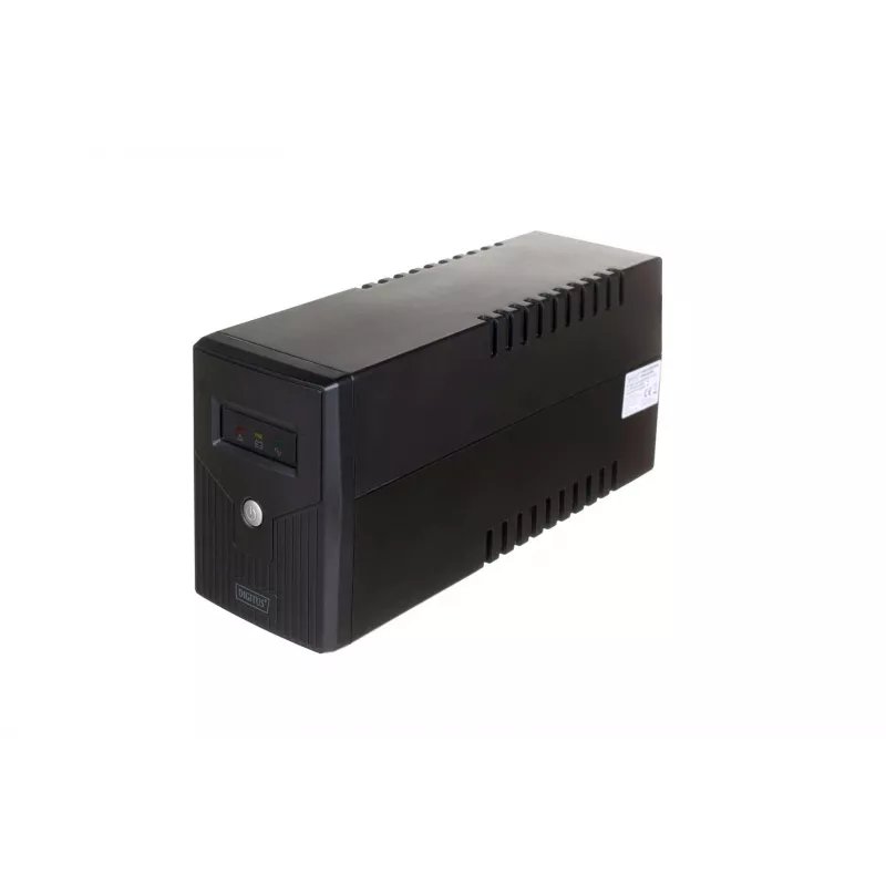 Digitus DN-170064 nepertraukiamo maitinimo šaltinis (UPS) Line-Interactive 0,8 kVA 480 W 2 AC išvestys