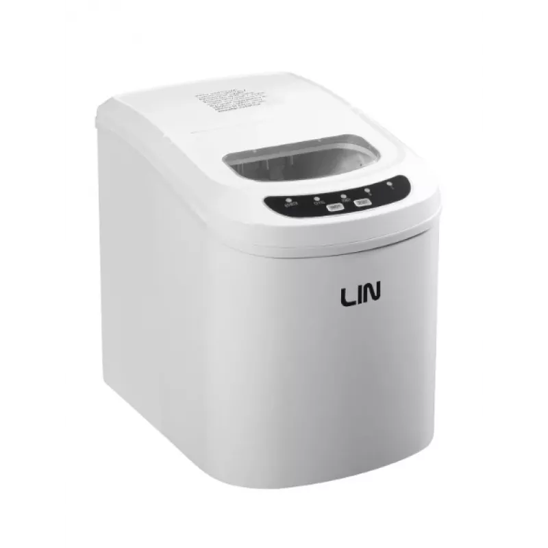 Nešiojamas ledo kubelių gamintojas LIN ICE PRO-W12 baltas
