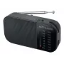 Nešiojamas radijo imtuvas Muse M-025 R – MW/FM, juodas, maitinamas baterijomis, kompaktiškas (32×130×70 mm)