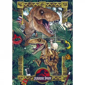 Dėlionė Schmidt Spiele Jurassic Park – Dinozaurų era, 1000 dalių, 58579