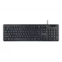 GEMBIRD KB-UML-02 belaidė multimedijos klaviatūra USB, ENG, juoda, su apšvietimu
