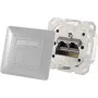 Švieslizdis 2 x RJ-45 ShiverPeaks 74280-PW – Cat6a, 500 MHz, perlamutriškai balta, metalinis korpusas
