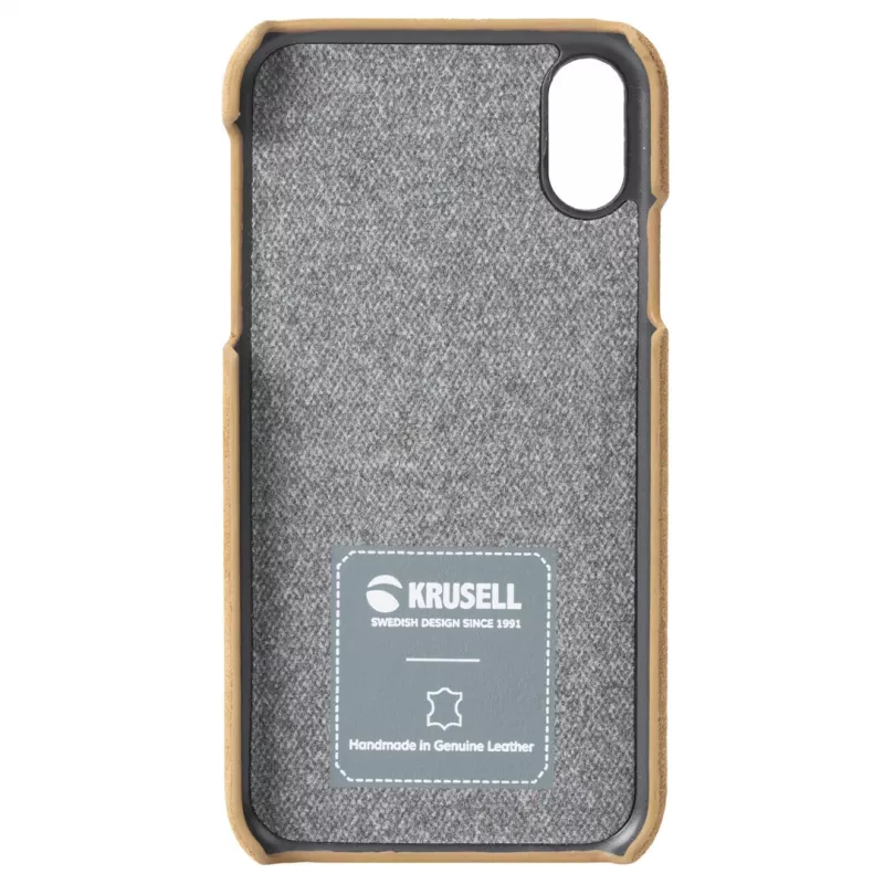 Dangtelis Krusell Broby iPhone XS Max 16,5 cm (6,5 inch) Ruda spalva