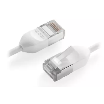 Tinklo kabelis Ubiquiti UACC-Cable-Patch-Outdoor-C6A-2M-W RJ-45 Cat6a 2 m Baltas
