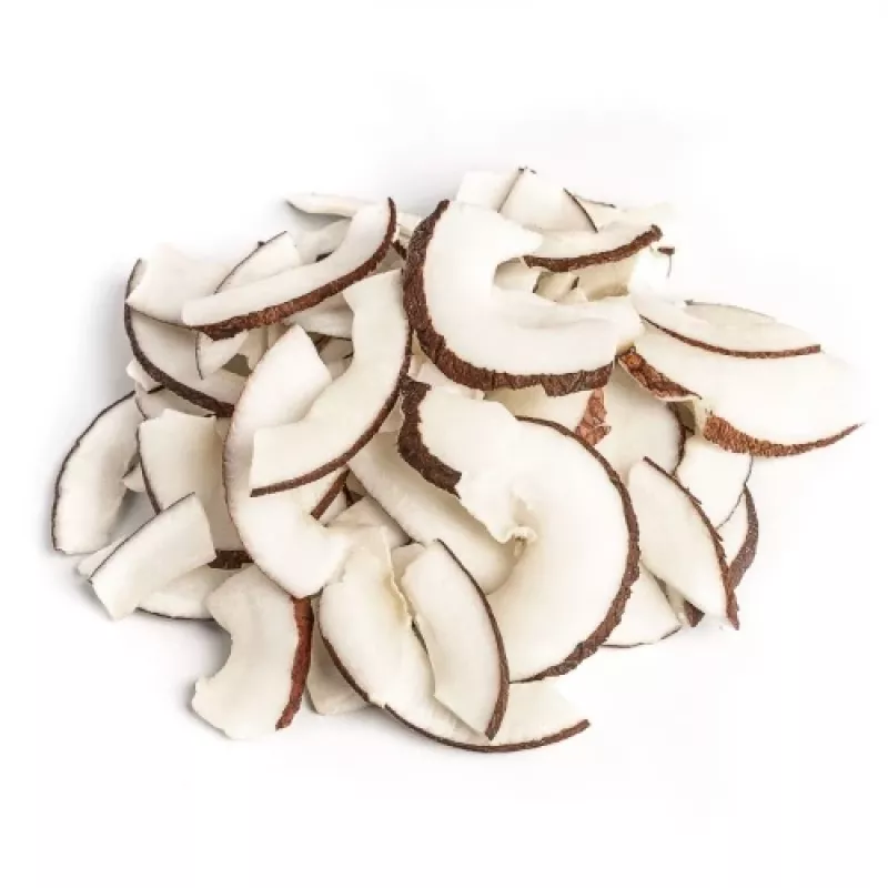 Džiovintas kokosas Eco fresh foods 100 g – tarkuotas desertinis kokosas, 100 g pakuotė