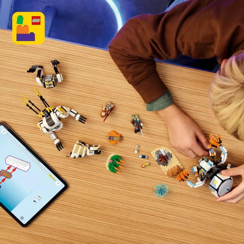 LEGO rinkinys Horizon Adventures 77037 – Aloy ir Varl prieš Shell-Walker ir Sawtooth, 768 detalių, 2 minifigūrėlės