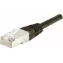 Tinklo kabelis Dexlan 858385 Cat6a S/FTP 25m Juodas