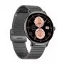 Išmanusis laikrodis Colmi V89 Steel Black su širdies ritmo monitoriumi, atsparus vandeniui