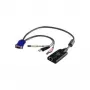 ATEN KA7176 USB–VGA į Cat5e/6 KVM adapterio laidas (CPU modulis) su garsu ir virtualios laikmenos palaikymu