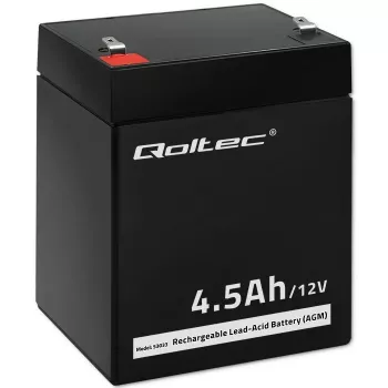 AGM akumuliatorius Qoltec 53033 4,5 Ah 15 V 65,5 A motociklui