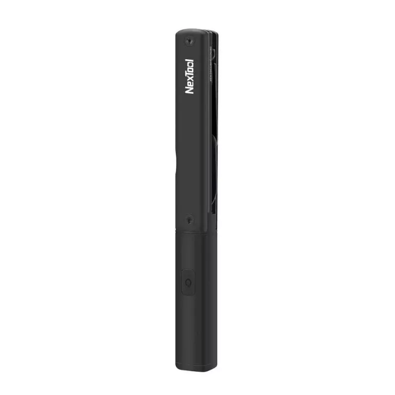 Daugiafunkcis žibintuvėlis-rašiklis Nextool NE20026 – LED 50 lm, 90 min veikimo, nerūdijančio plieno peilis, žirklės, USB-C, aliuminis, 125×15 mm, 38 g