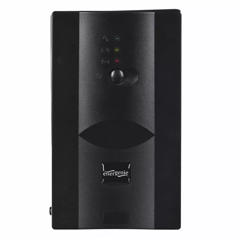 Gembird UPS-PC-652A nepertraukiamo maitinimo šaltinis (UPS) Line-Interactive 0,65 kVA 390 W 3 AC lizdai