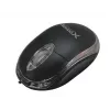 Laidinė optinė ambidekstrinė pelė EXTREME XM102K — 1000 DPI, USB Type-A, 1,2 m laidas, 3 mygtukai