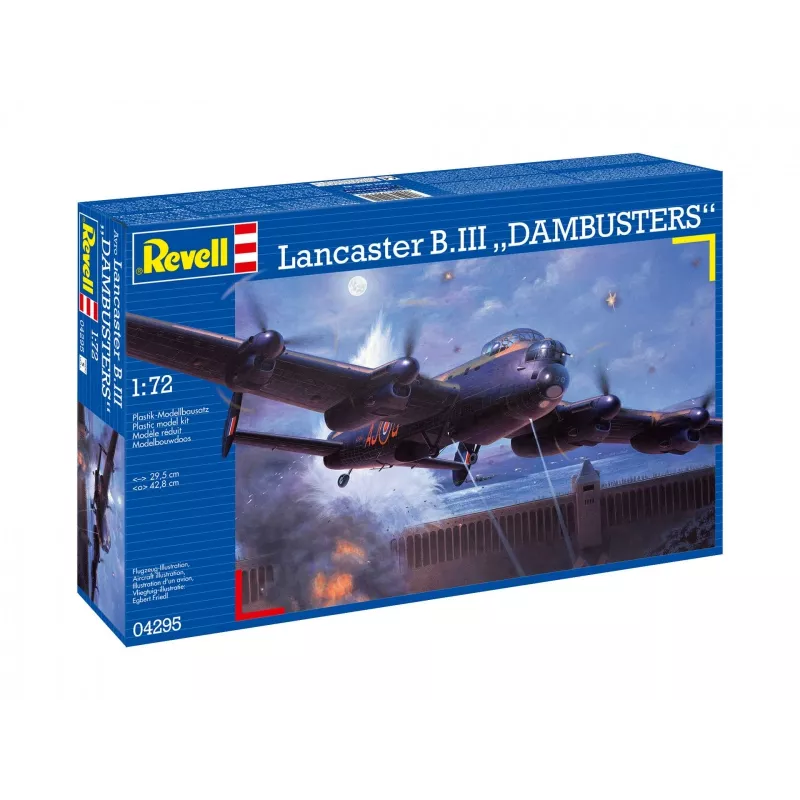 Revell Lancaster B. III Dambusters (04295) 1:72 Plastikinis Lėktuvo Modelis