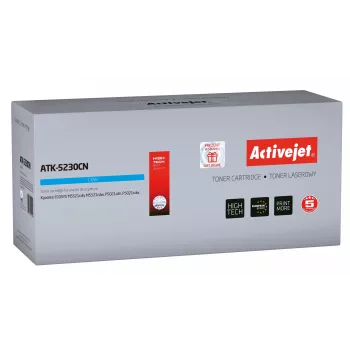 Activejet ATK-5230CN toner (alternatyva Kyocera TK-5230C; Supreme; 2200 puslapių; žydra)