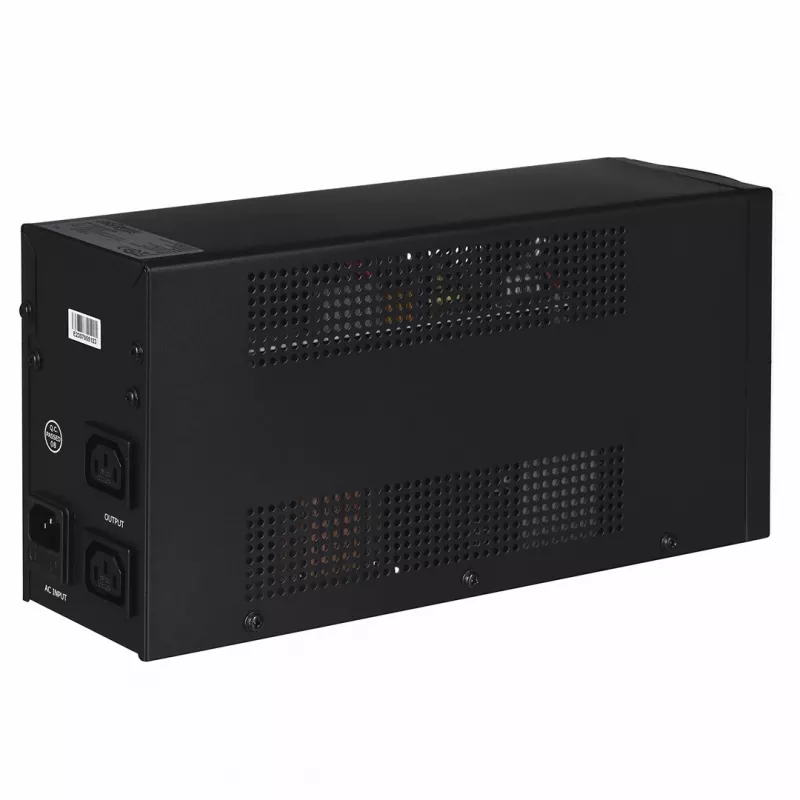 Gembird UPS-PC-652A nepertraukiamo maitinimo šaltinis (UPS) Line-Interactive 0,65 kVA 390 W 3 AC lizdai