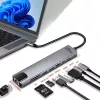 MEDIA-TECH USB 8 IN 1 GIGA LAN HUB MT5046
