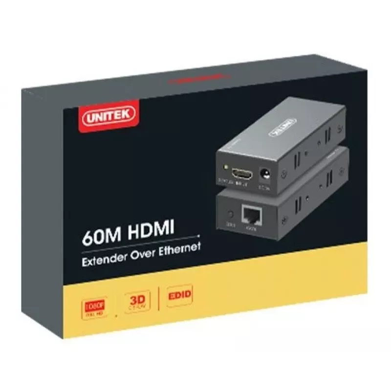 Unitek V100A HDMI per Ethernet 60 m