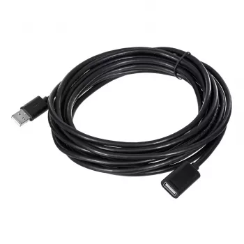 USB ilginimo kabelis Unitek Y‑C418GBK 5 m USB A – USB A USB 2.0, juodas