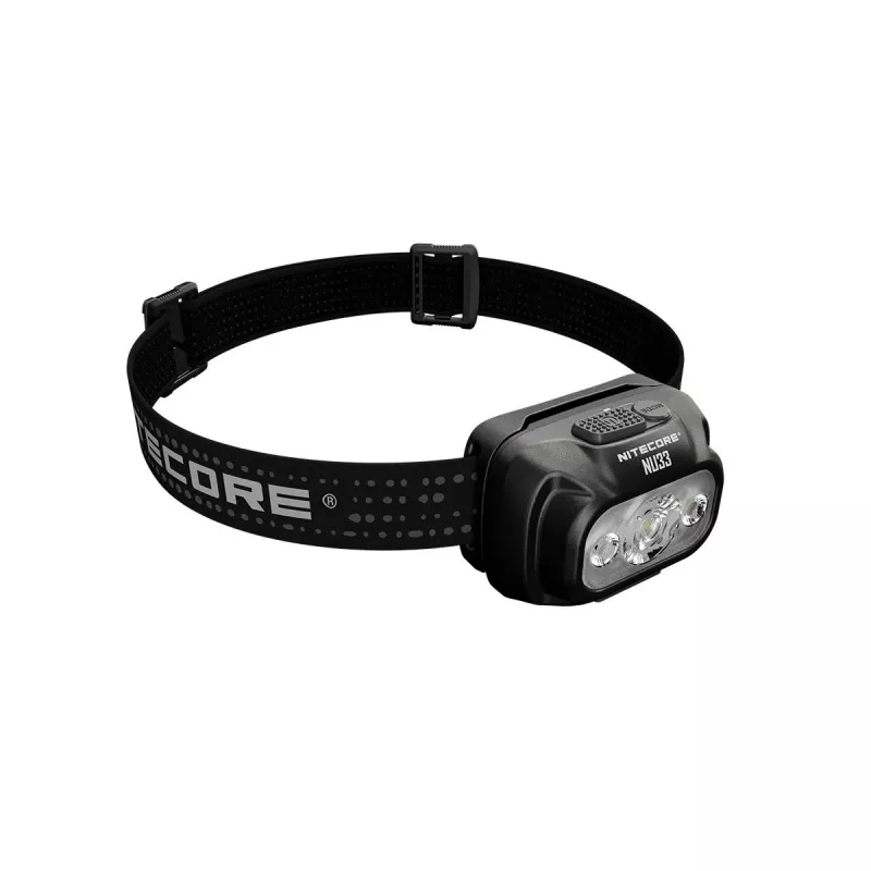 Nitecore NU33 NU serijos LED žibintuvėlis ant galvos juostos, 700 lumenų, juodas
