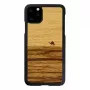 Dėklas iš natūralios medienos iPhone 11 Pro Max – terra black