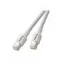 EFB-Elektronik RJ45 jungiamasis kabelis Cat.6A S/FTP FRNC VC LED pilkas 1m