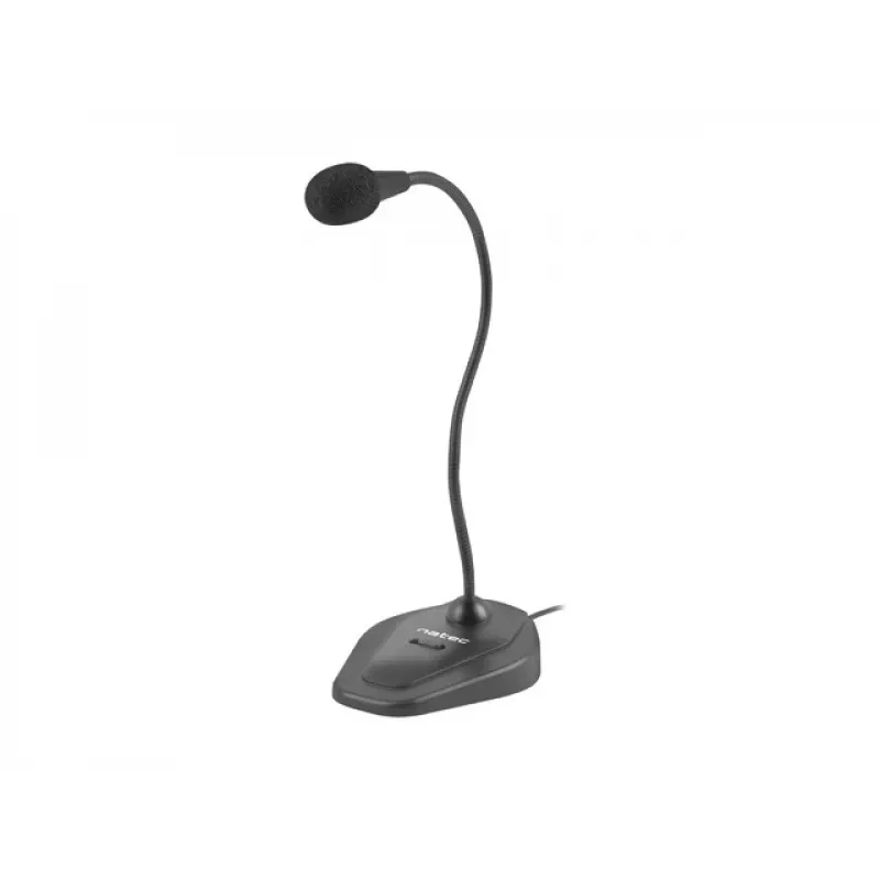 Stalinis mikrofonas PC NATEC Giraffe 2 Juodas