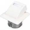Digitus DN-93201 FTTH sieninis įleidžiamas lizdas SC/LC adapteriui 86x30x86 mm