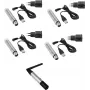 EUROLITE QuickDMX siųstuvas 1x + baterijiniai imtuvai 4x (MPN 20000901)