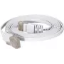 Tinklo kabelis Tecline 5m Cat.6 Baltas