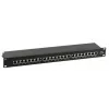 Patch Panel EFB Elektronik 37666SW.1M 24 prievadų Cat6a 1U
