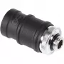 Greito atjungimo jungtis Alphacool ES BLH1A Push-in Moteriška AG Chrome Black Matte