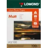 Lomond Photo Inkjet Popierius Matinis 120 g/m² A3, 100 lapų
