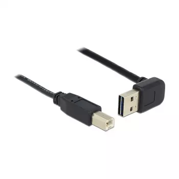 USB kabelis DeLOCK 83542 USB 2.0 5 m USB A USB B juodas