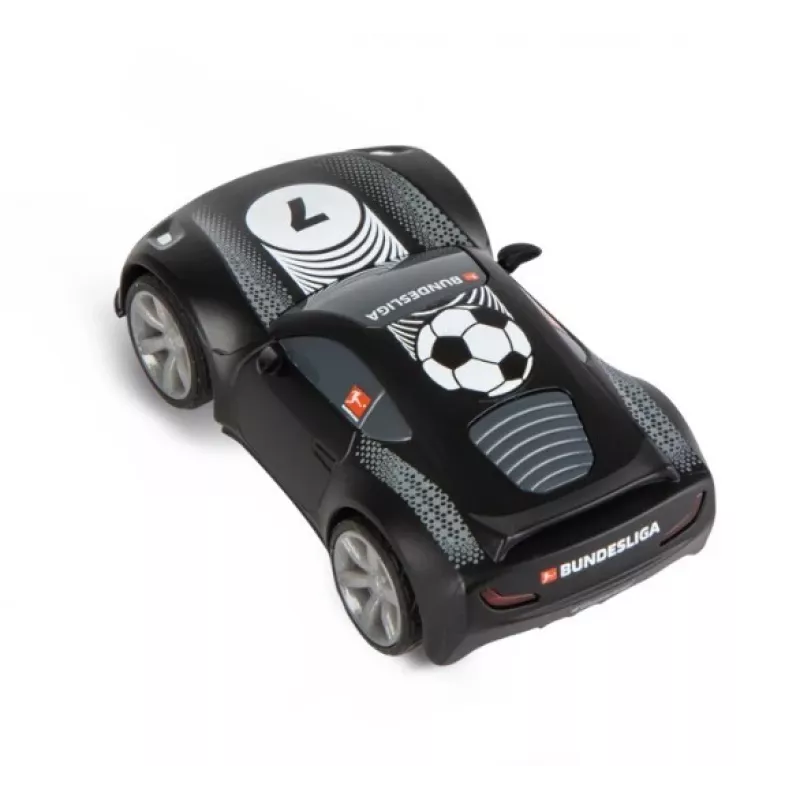 Radijo bangomis valdomas automobilis Bundesliga Mini RC 1:43 juodas