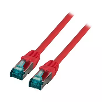 EFB-Elektronik RJ45 Patch Laidas Cat.6A S/FTP LSZH Raudonas 0,25m (MK6001.0,25R)
