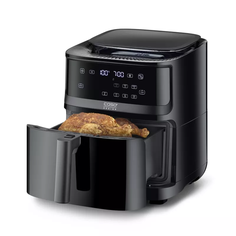 Kepimo krosnelė Caso Steam and AirFry 700, 1700 W, 7 L, juoda