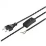 Laidas su jungikliu Goobay NK 105 SWITCH S-150 Juodas 1,5 m