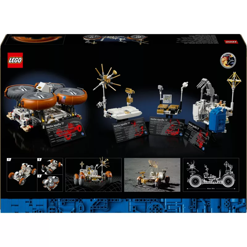 LEGO TECHNIC 42182 NASA Apollo Mėnulio Roveris LRV