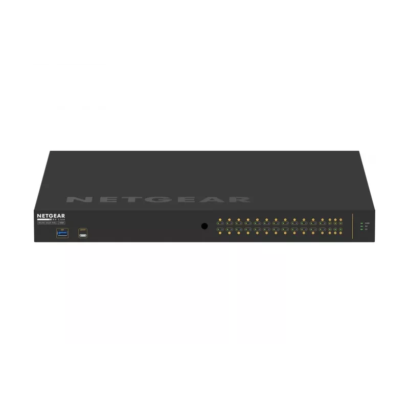 NETGEAR GSM4230UP valdomas L2/L3 Gigabit Ethernet (10/100/1000) Power over Ethernet (PoE) 1U juodas