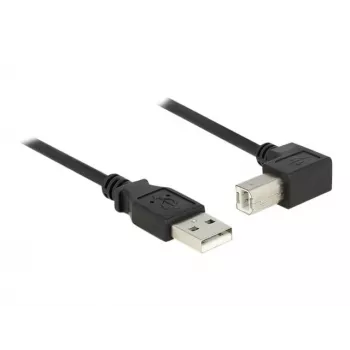 USB kabelis DeLOCK 0,5 m USB 2.0-A USB 2.0-B juodas