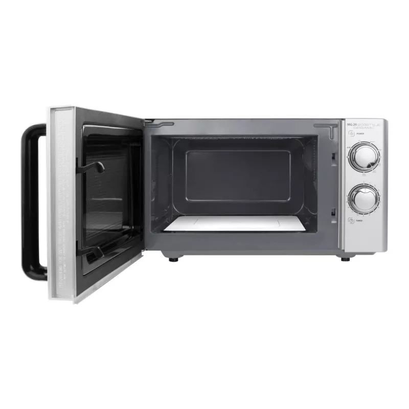 Caso Ecostyle Ceramic 03316 Laisvai pastatomas keraminis grilis, 700 W, sidabrinis