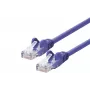 LOGON Cat5e U/UTP (UTP) tinklo kabelis violetinis 5 m RJ-45