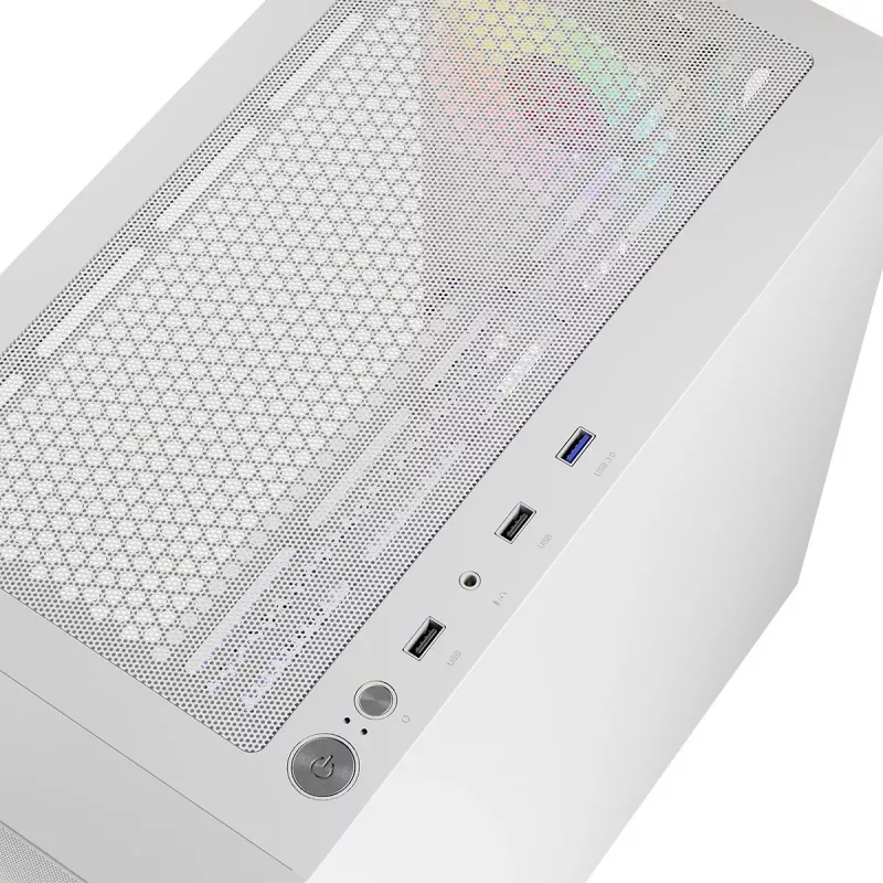 Korpusas Logic PORTOS ARGB MINI USB 3.0 Baltas