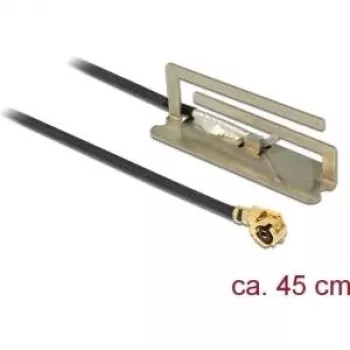 Antena DeLOCK 86389, dviejų juostų WLAN, 5,8 GHz, 1,6 dBi, MHF / U.FL-LP-068