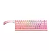 Laidinė žaidimų klaviatūra Onikuma G69 – rožinė, USB-C, 68 klavišų