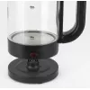 Jata HA702 virdulys, 1,2 l, 1500 W, borosilikatinis stiklas, belaidis, juodos spalvos